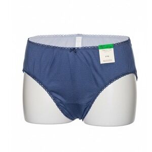 Charter Club Womens Brief Underwear Galaxy Blue, Size L, Reseller Lot of 4, NWT